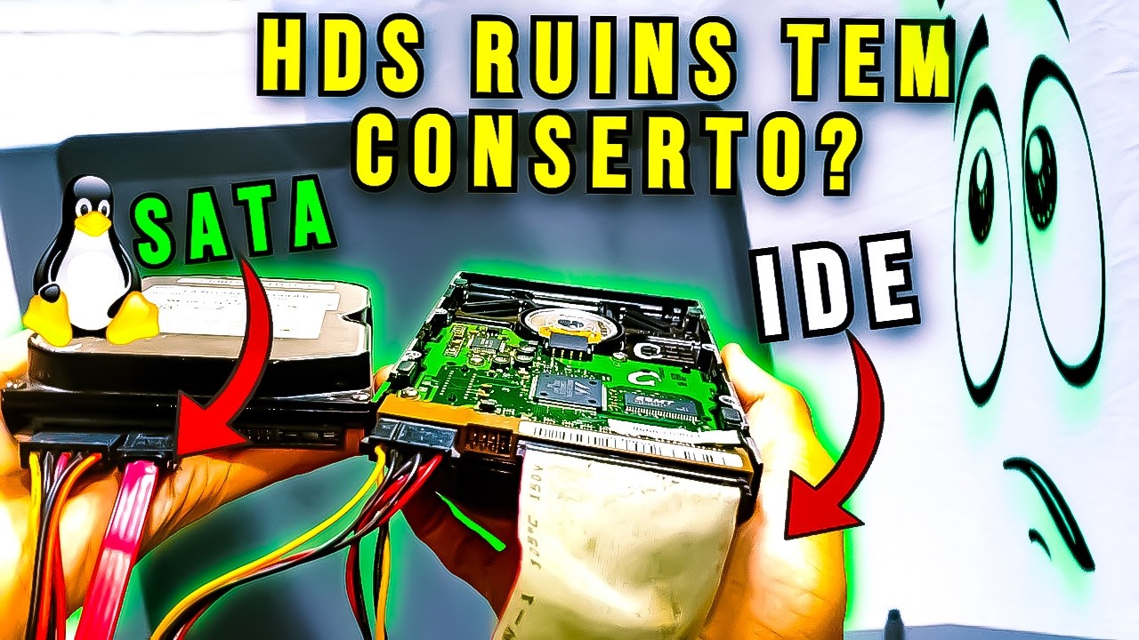 Testando HDs Que Estragaram, Tentando Instalar Sistemas, mostrei fonte com cooler do processador