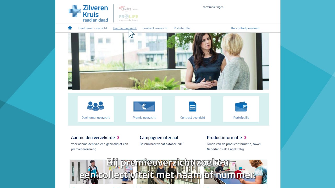 Instructievideo Mijn Intermediair Zilveren Kruis