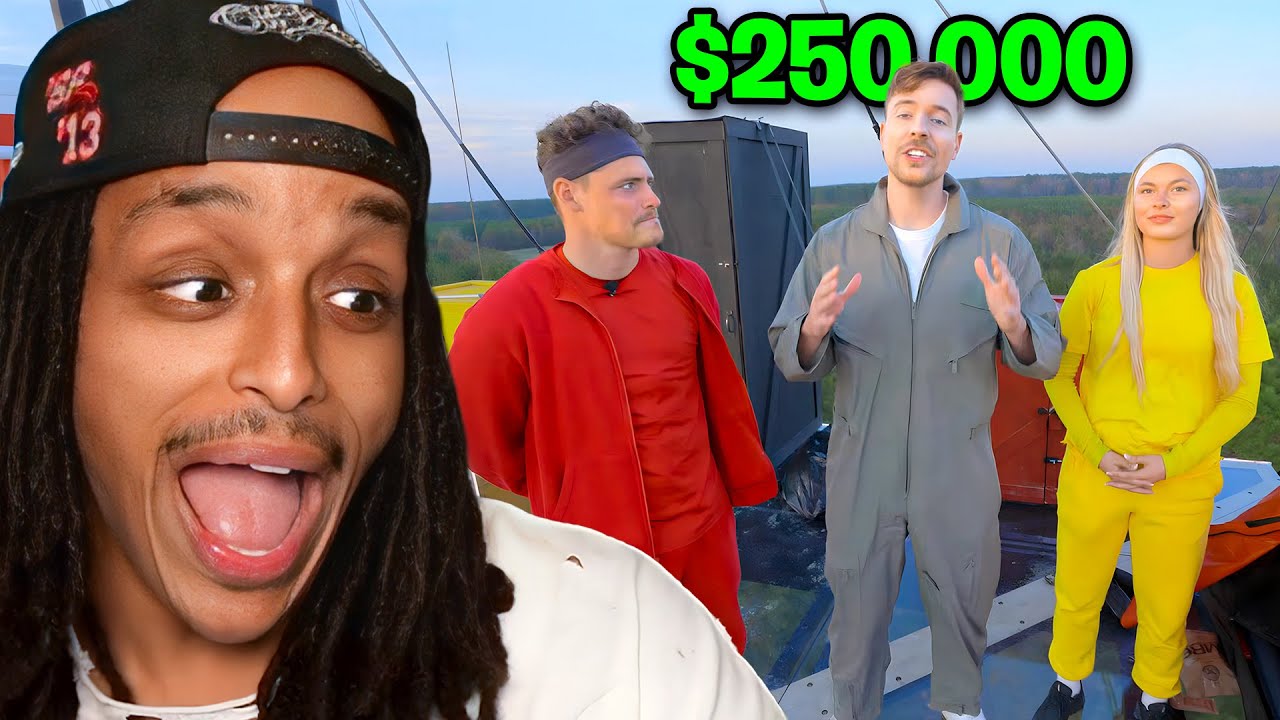 Agent Reacts To MrBeast Survive 30 Days Trapped In the Sky, Win $250,000!