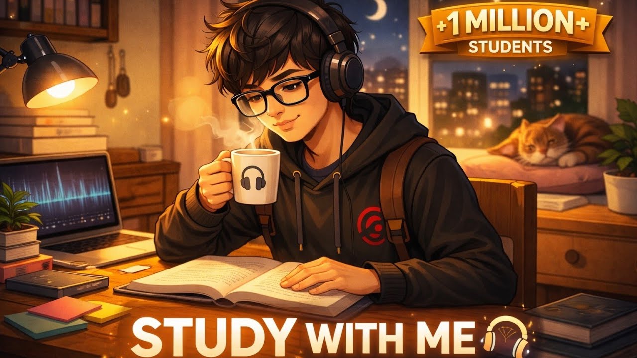 Late Night Study Music 🎧 | Deep Focus & Concentration | Lofi Beats