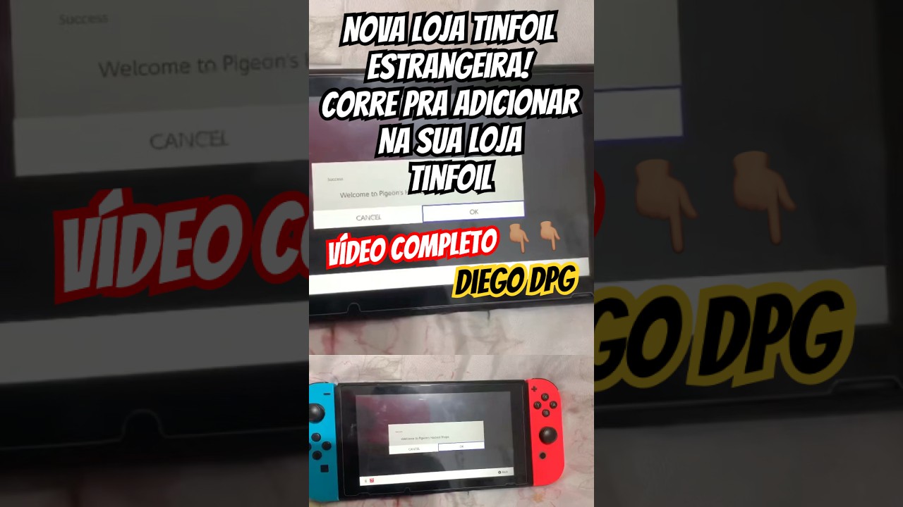 NOVA Loja TINFOIL! ESTRANGEIRA + New Games: [ Loja tinfoil &Aacute;te 2026 ]