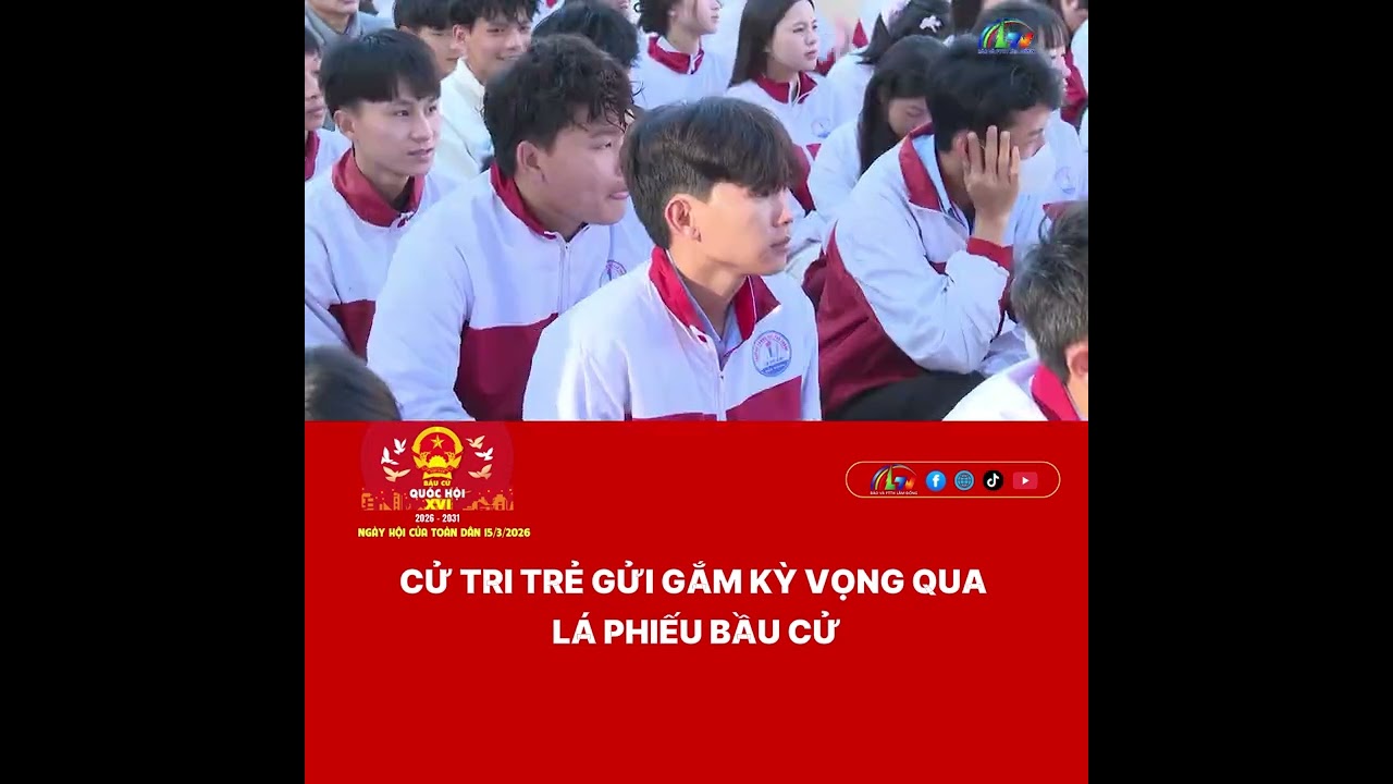 Cử tri trẻ gửi gắm kỳ vọng qua lá phiếu bầu cử