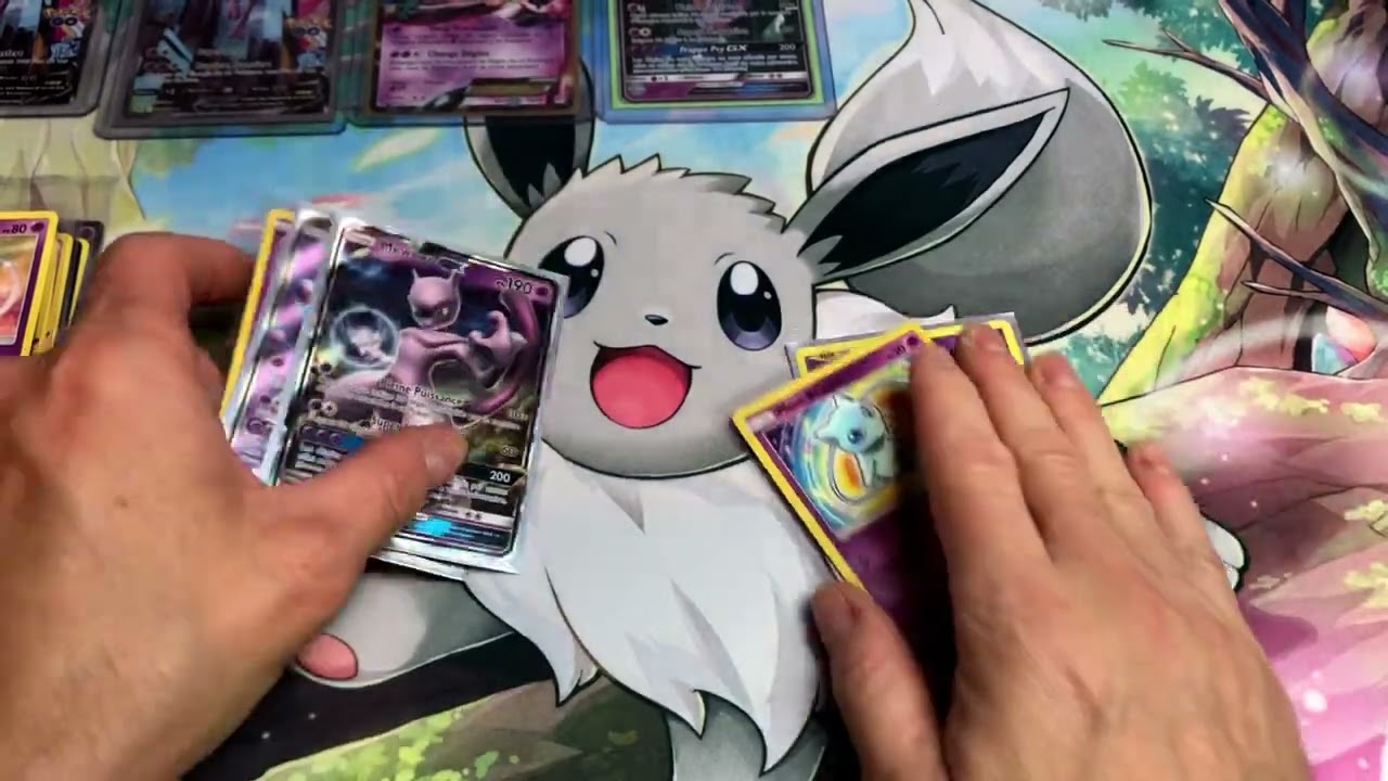 DE MEW A MEWTWO PRESENTATION COLLECTION CARTES POKEMON