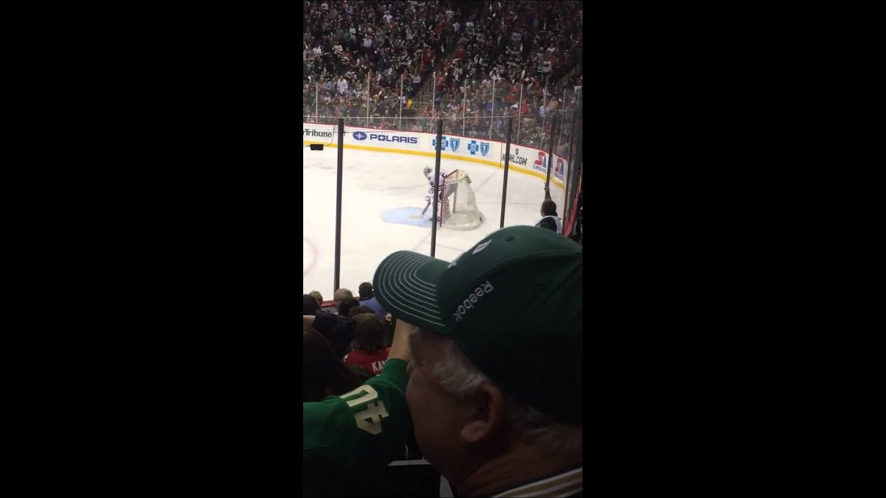 Crawford chirped by MN Wild Fans