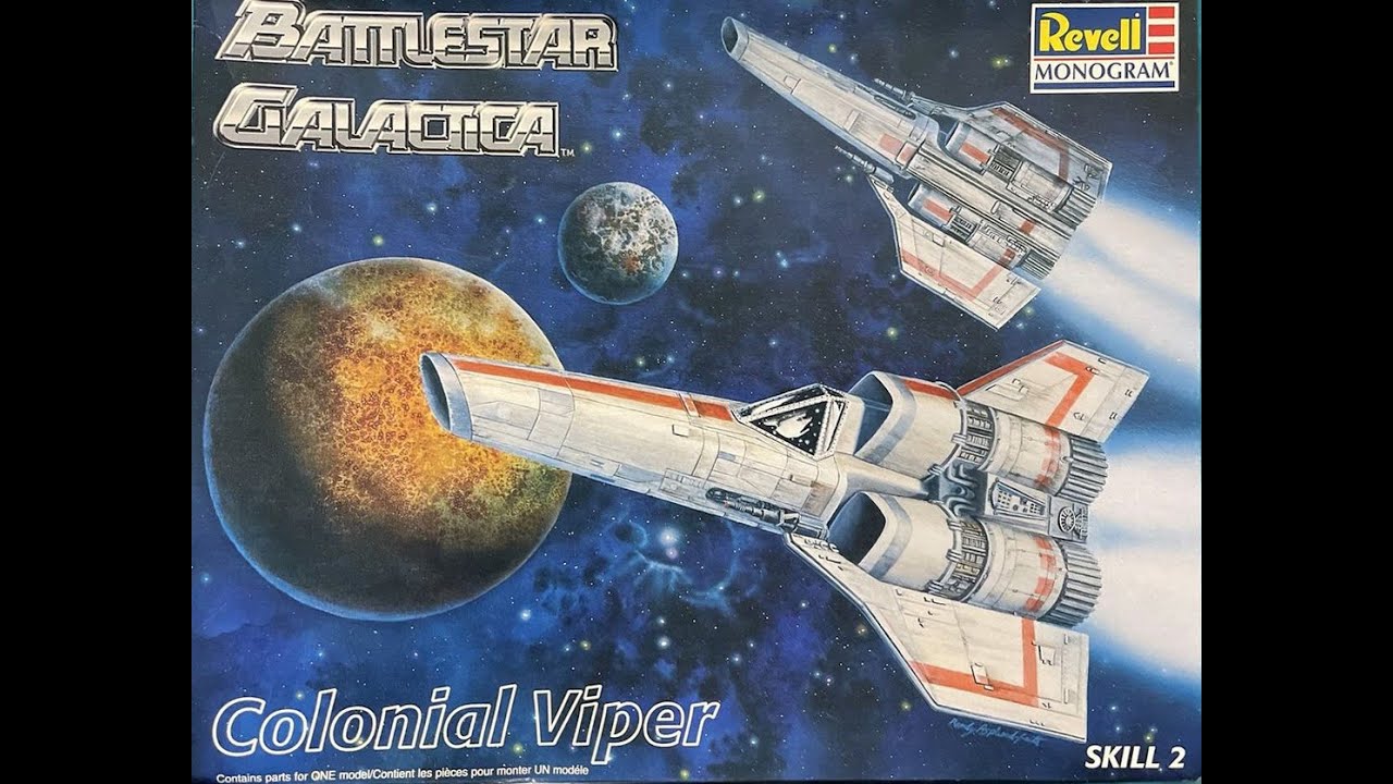 Battlestar Galactica Colonial Viper, by Revell, Part 1