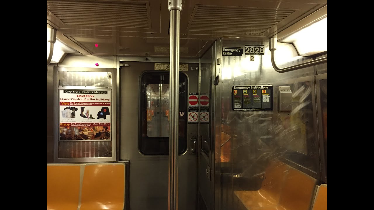 NYC Subway HD: B Train R68 2828 Westinghouse 1447J DC Traction Motor Sound Recording [Audio Only]