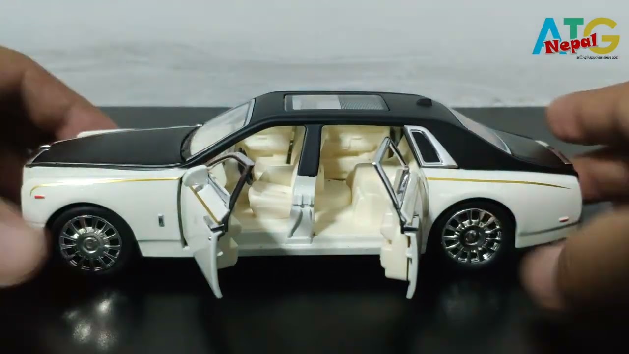 Unboxing Rolls Royce Phantom || DIECAST METAL LIMOUSINE || CHE ZHI