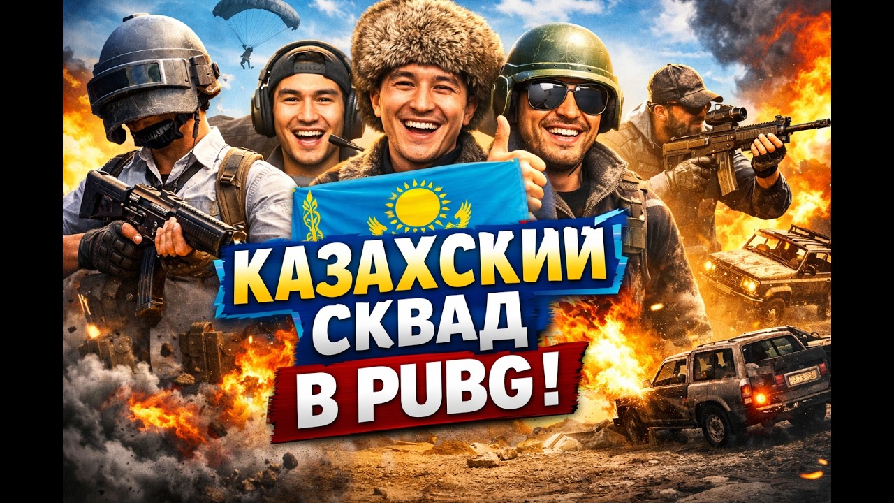 PUBG, но вся команда — казахи 🇰🇿