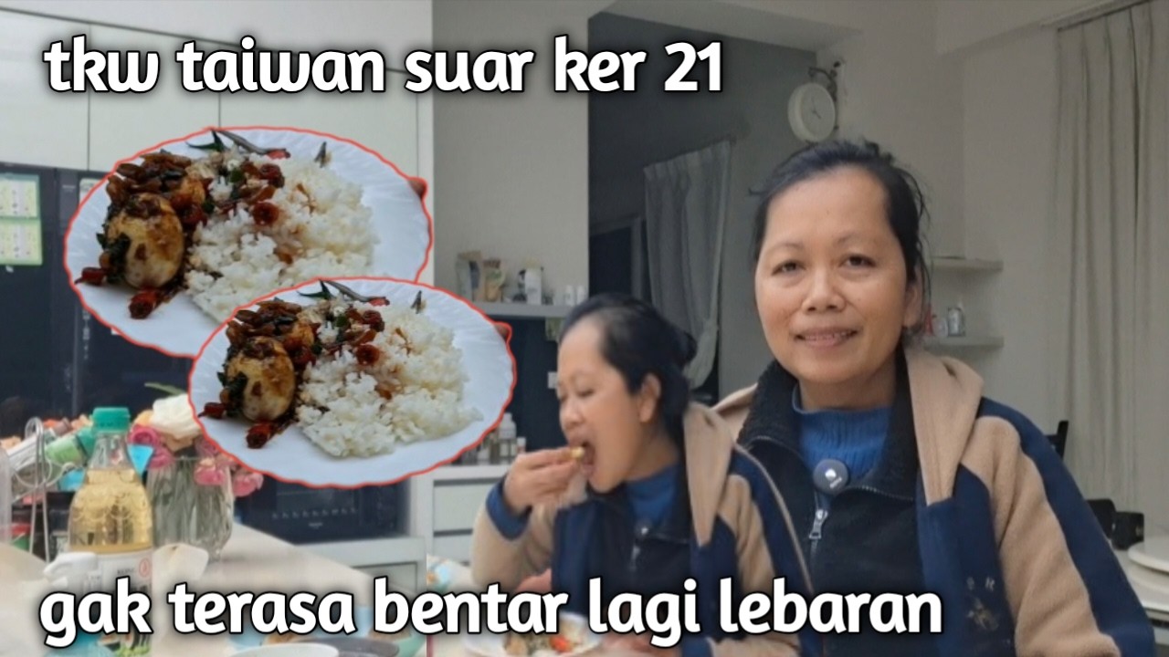 Saur  ke 21 ala anak rantao⁉️pelan pelan takut menggangu majikan#tkwtaiwan