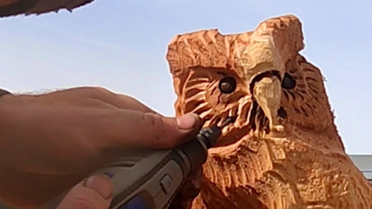 Wood Carving - How to CARVE 150$ OWL - 25 Helpful Tips for you