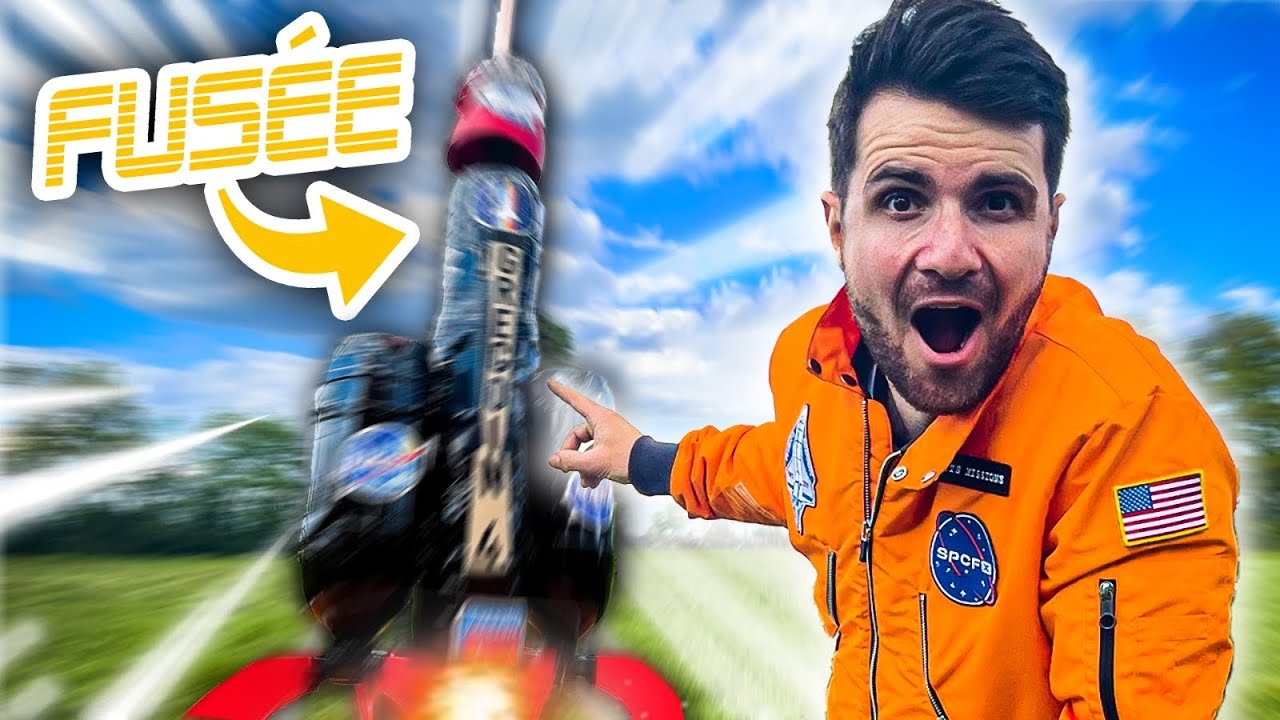 BATAILLE DE CONSTRUCTION DE FUSÉES 🚀 (j’pensais pas aller si haut 😲)