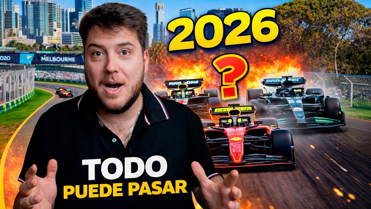 EL 2026 puede ser la TEMPORADA mas IMPREDECIBLE de la FÓRMULA 1