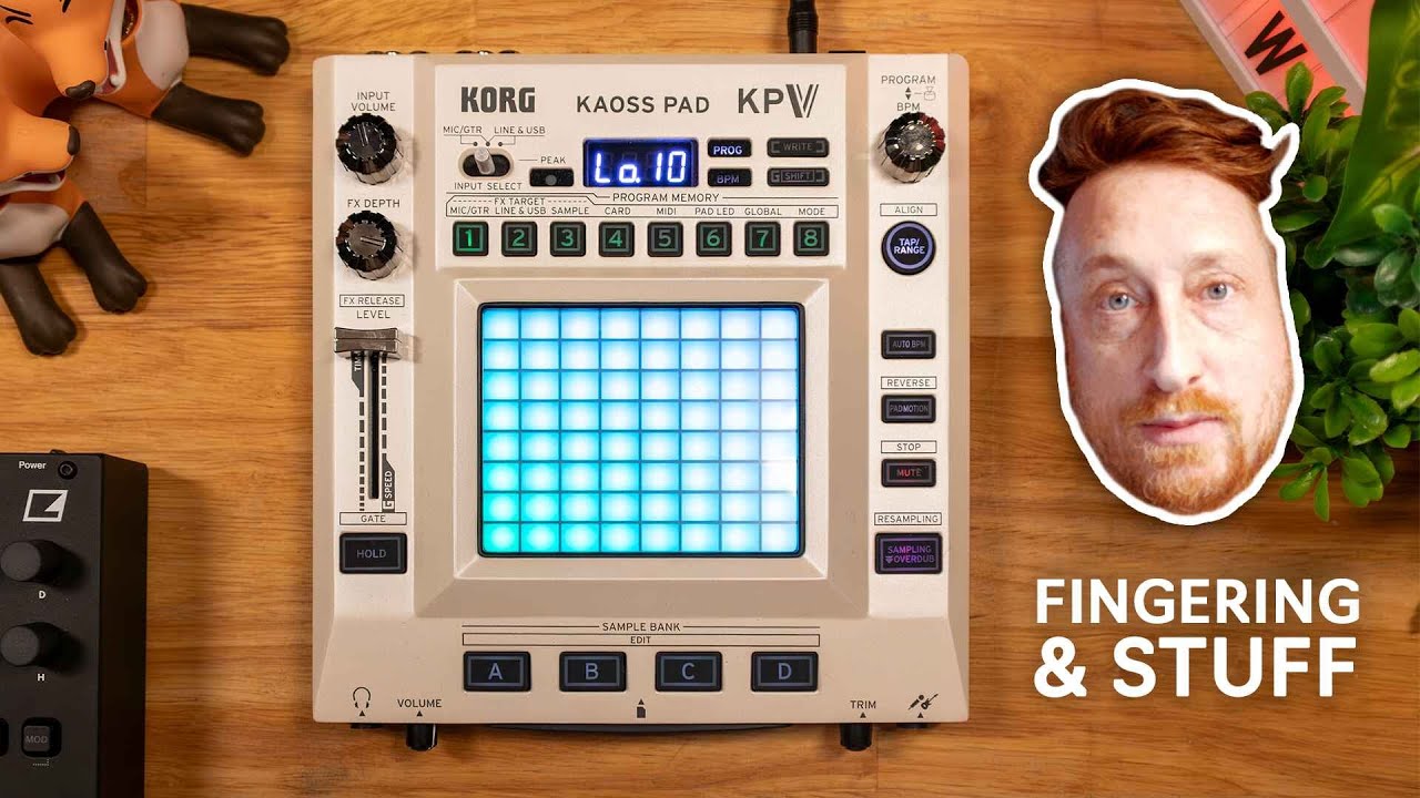 Smearing Grease on the Korg Kaoss Pad V