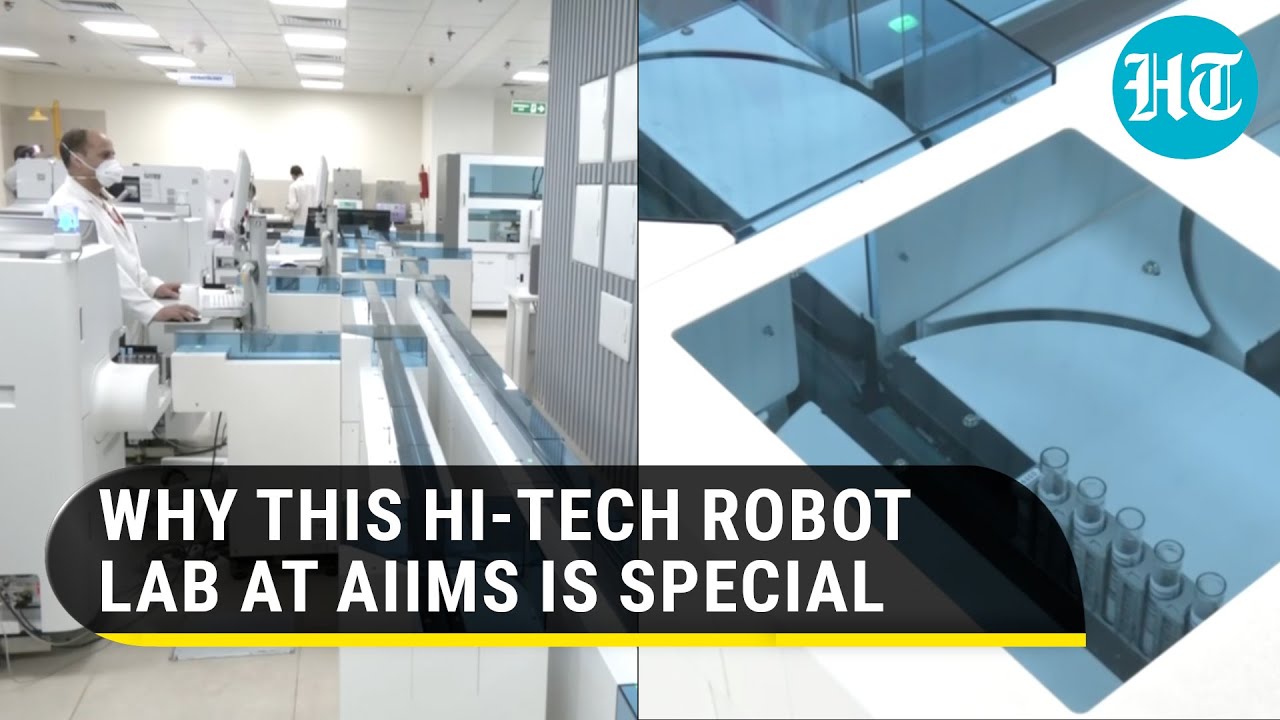 AIIMS Delhi gets robotic lab for 2 lakh tests/day amid Covid 3rd wave fears