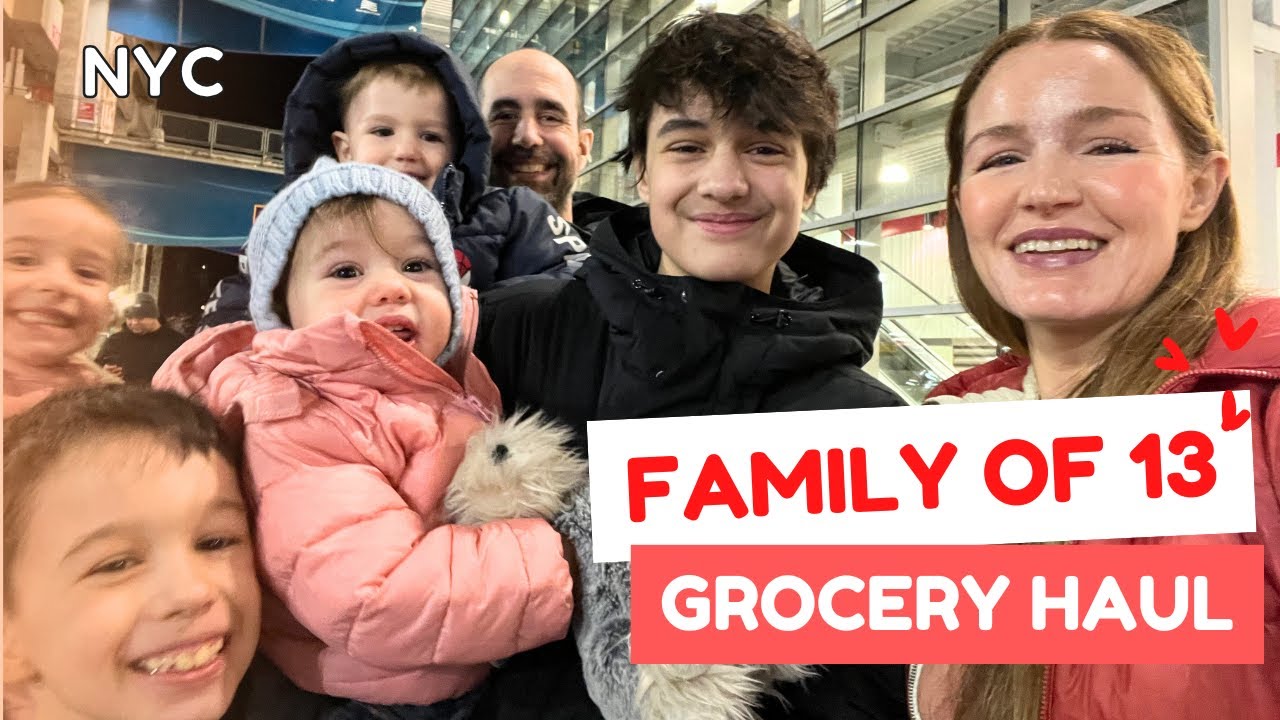 FAMILY OF 13 ONCE A MONTH GROCERY HAUL! $1,843.31! (February 2025)