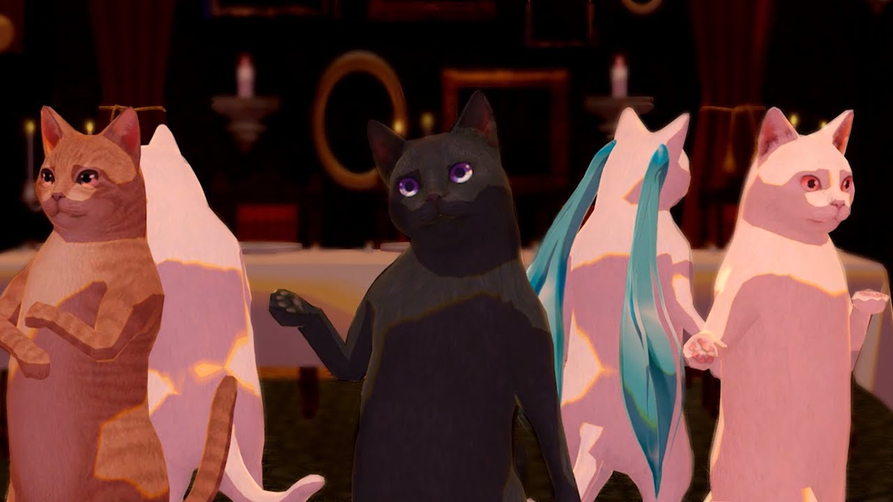 【MMD】Bitter Choco Decoration but they're cats