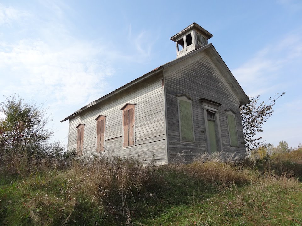 Abandoned One Room Schoolhouse