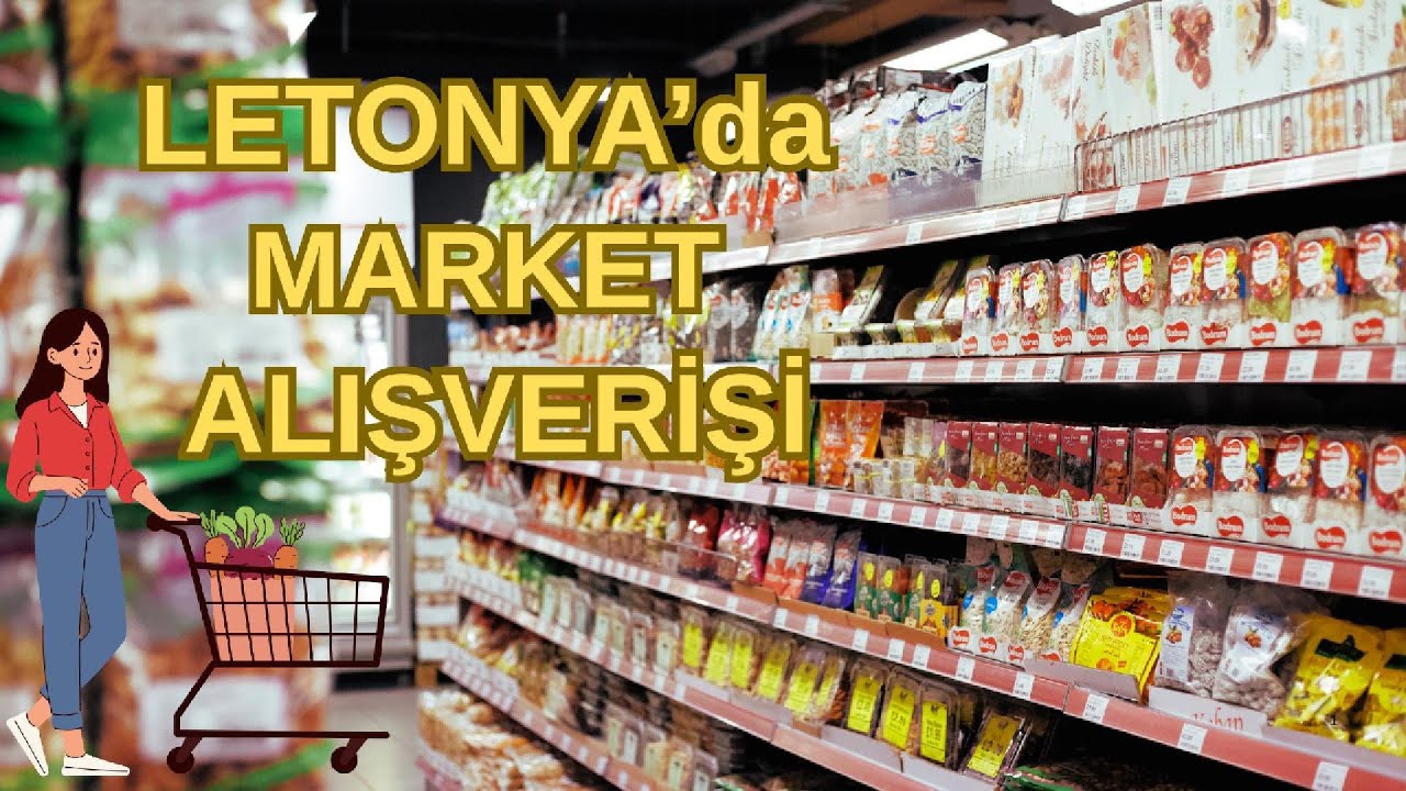 Letonya’da Son Alışveriş Vlogu 🇱🇻🛍️