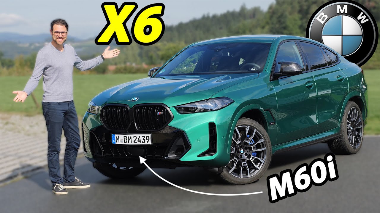 BMW X6 M60i V8 2024 — подробный обзор и тест-драйв | BMW X6 M60i V8 2024 full review
