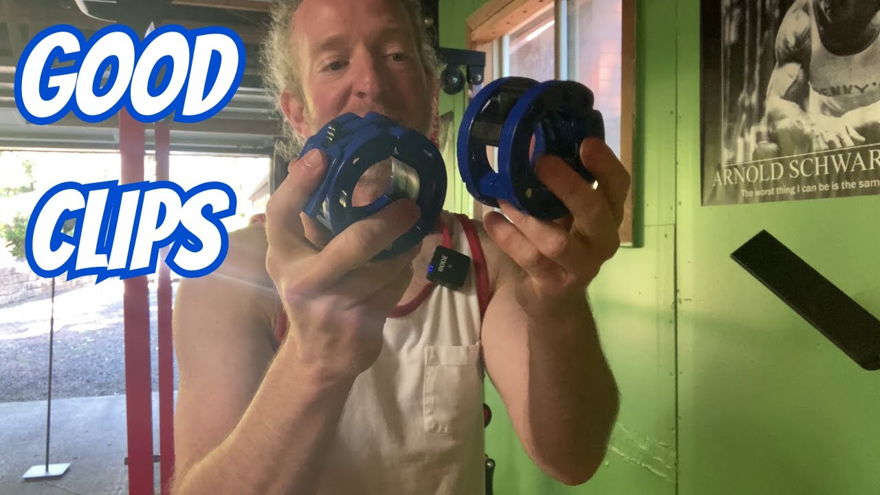 Clout Fitness Olympic Barbell Clamps