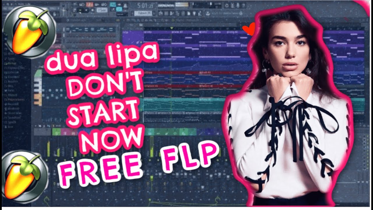 Dua Lipa - Don't Start Now (Piano Cover FL Studio) [REMAKE] FL Studio FREE FLP