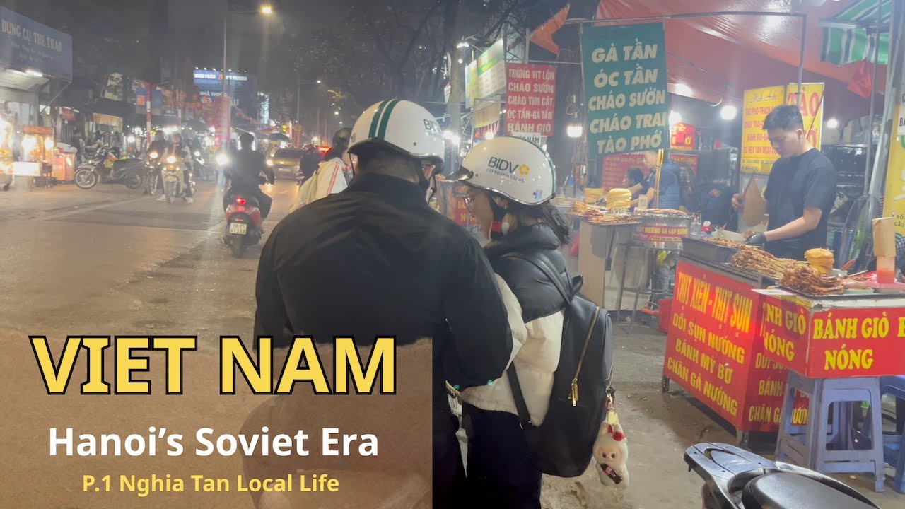 Inside Hanoi’s Soviet Era Apartments 🇻🇳 P.1 | Nghia Tan Local Life | Walk 4K