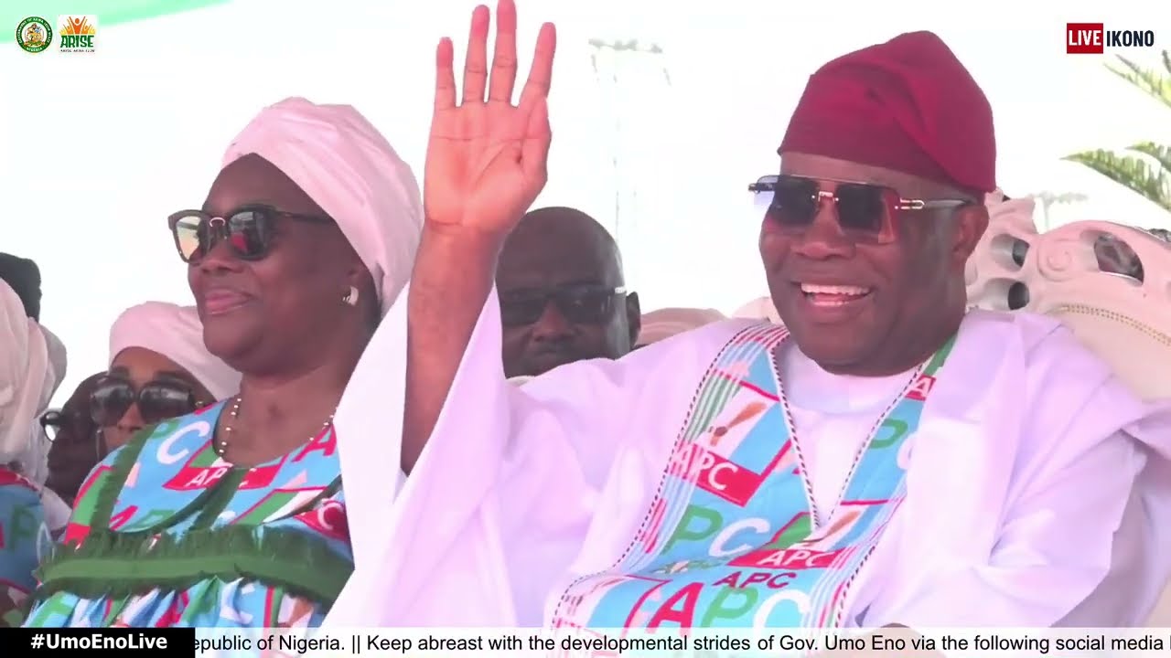 Gov Umo Eno's remarks during the commissioning of the Sen. Oluremi Tinubu Senior Citizens’ Center.