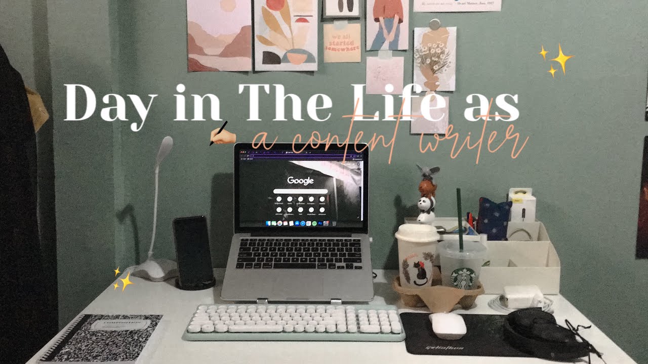 Day in The Life of A Content Writer - Work From Home Vibes