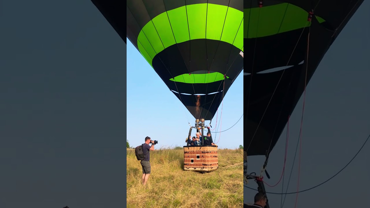 D&eacute;collage avec 2 nouvelles Montgolfi&egrave;res