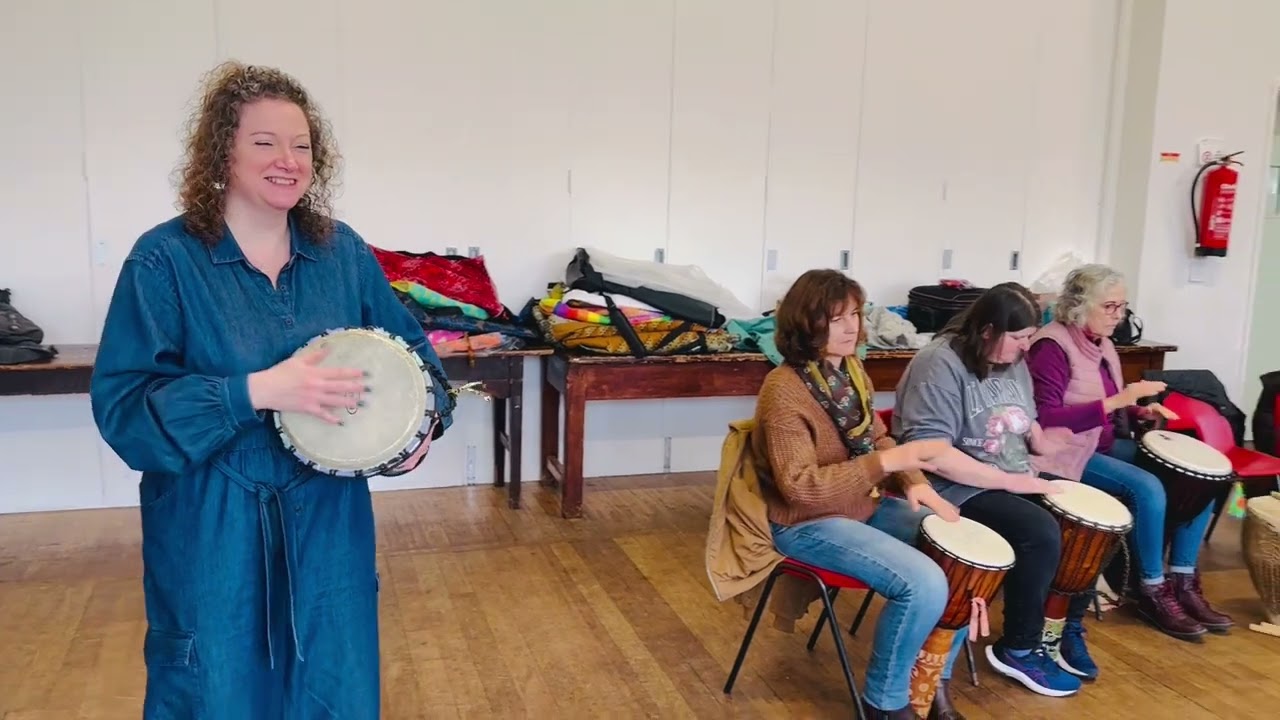 Enkindle’s women drum circles - March 2026 - we’re jammin! 