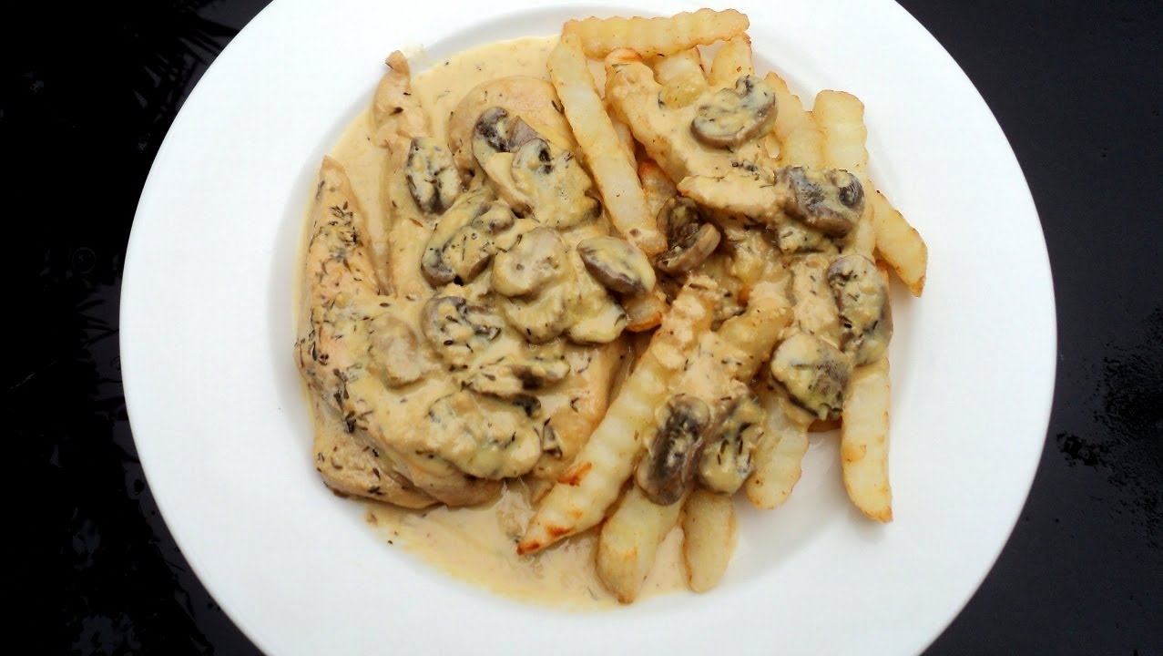 CREAMY CHICKEN DIJON & MUSHROOM
