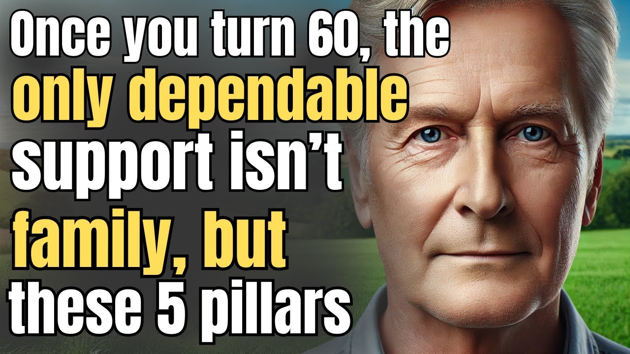 Once you turn 60, the only dependable support isn&rsquo;t family, but these 5 pillars &ndash; 5 Pillars