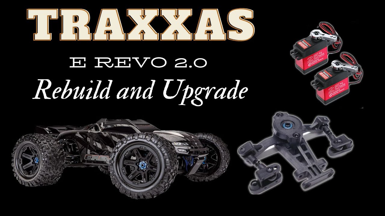 Traxxas E Revo 2.0 Servo Saver Mod & Aftermarket Servo Installation