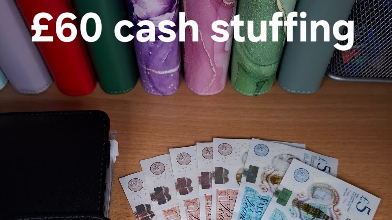 £60 Cash Stuffing | UK Budget With Me | Sinking Funds + Savings Challenges