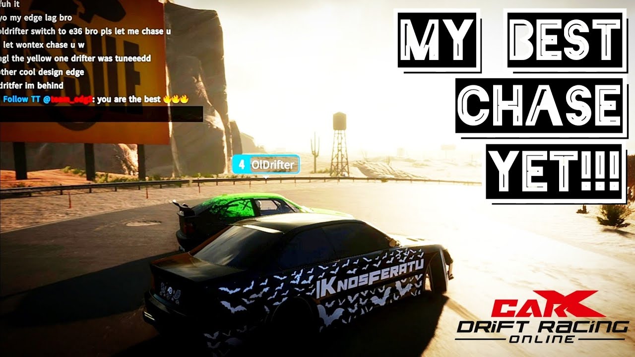 My BEST Red Rock Chase EVER! [CarX Drift Racing Online]