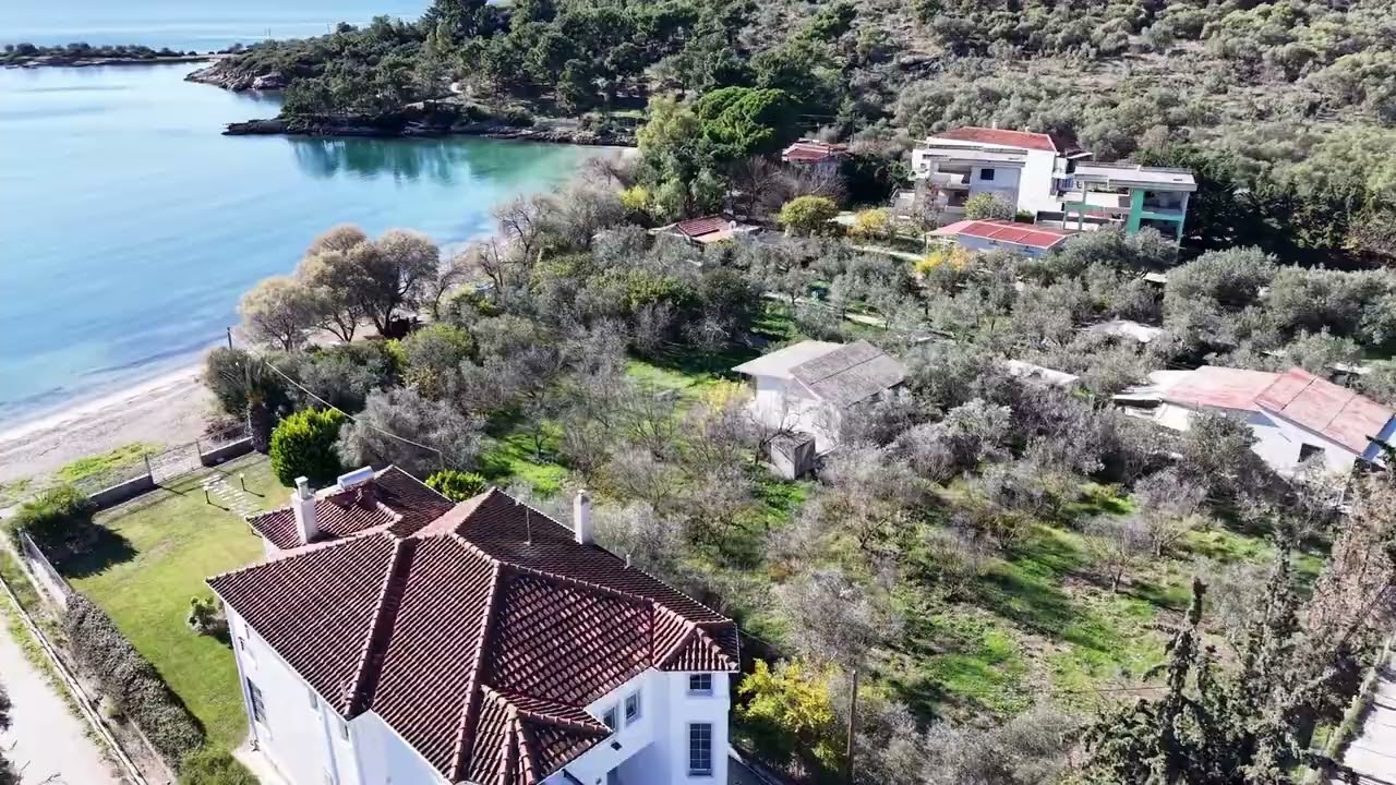 Plot and house in Kritharia, Nea Agchialos