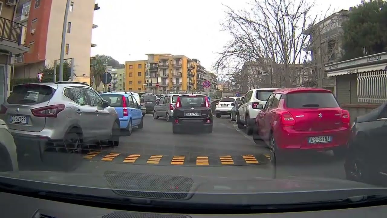 DASHCAM CT - Percorso da Gravina fino a Zia Lisa Porte di CT