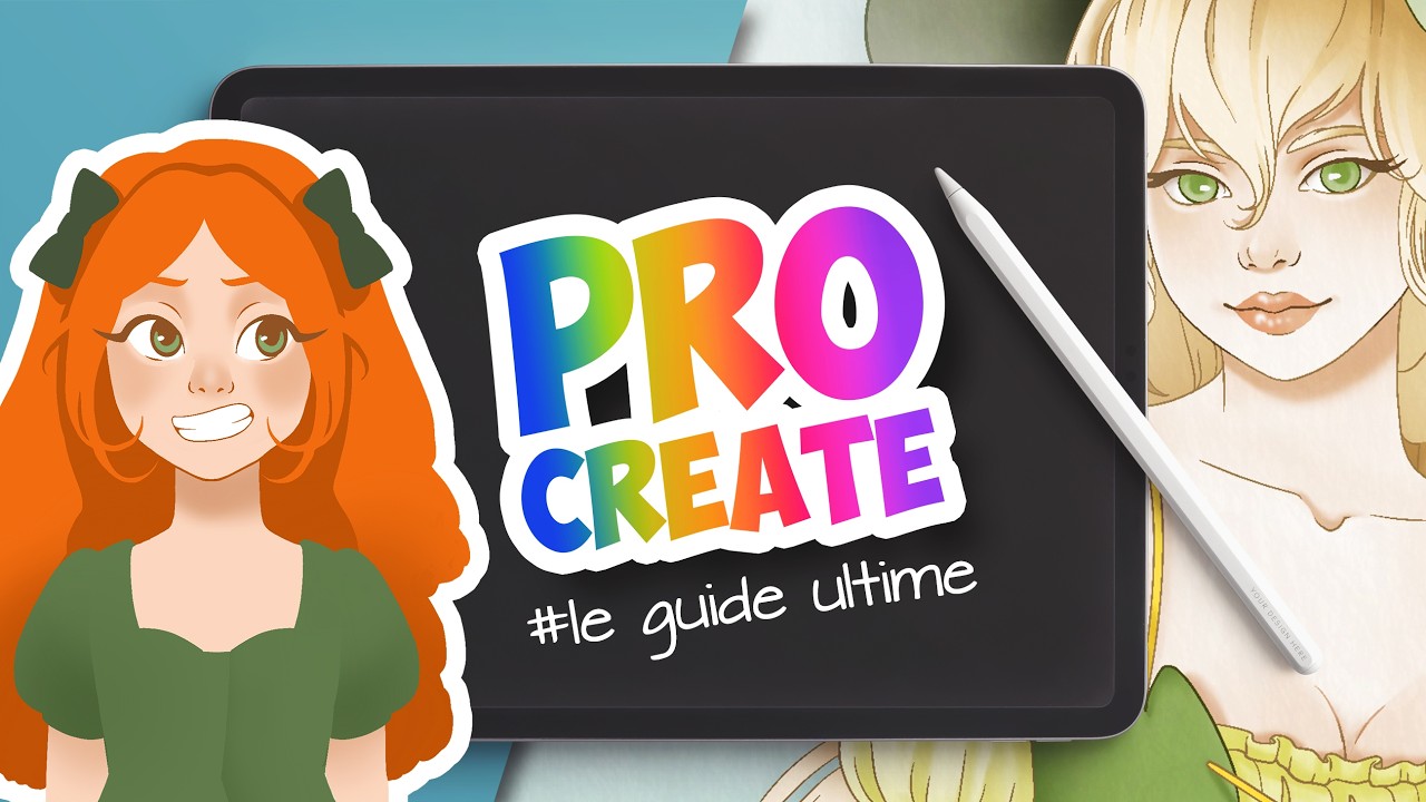 Le guide ultime de Procreate ! (le logiciel de dessin pour ipad)