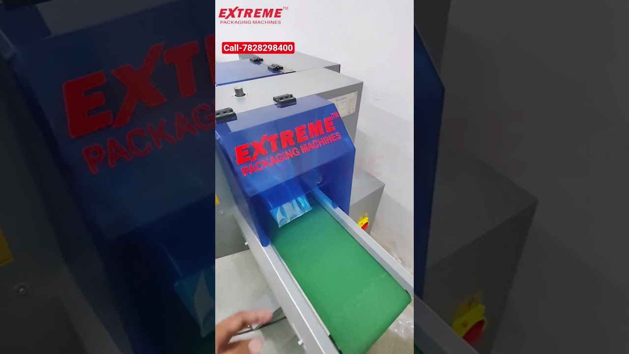 Flow Wrap Machine!! bakery Items Packaging