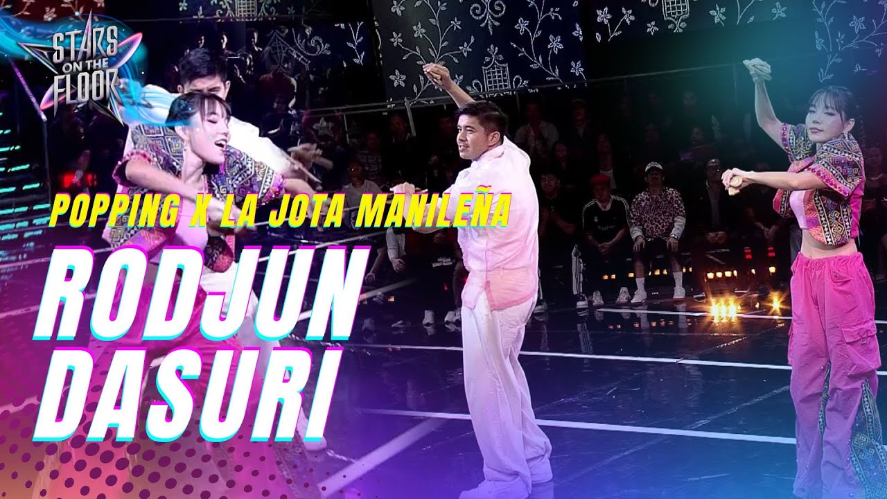 Dasuri Choi and Rodjun Cruz pop with a La Jota Manileña twist! | Stars On The Floor