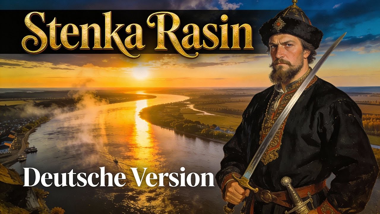 Stenka Rasin Deutsch (Wolga Wolga) - Historisches Volkslied