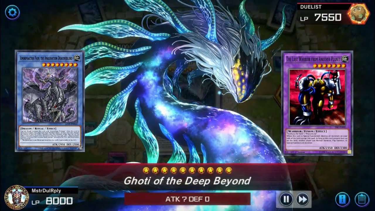 Ghoti getting bullied by Amorphage | Master duel