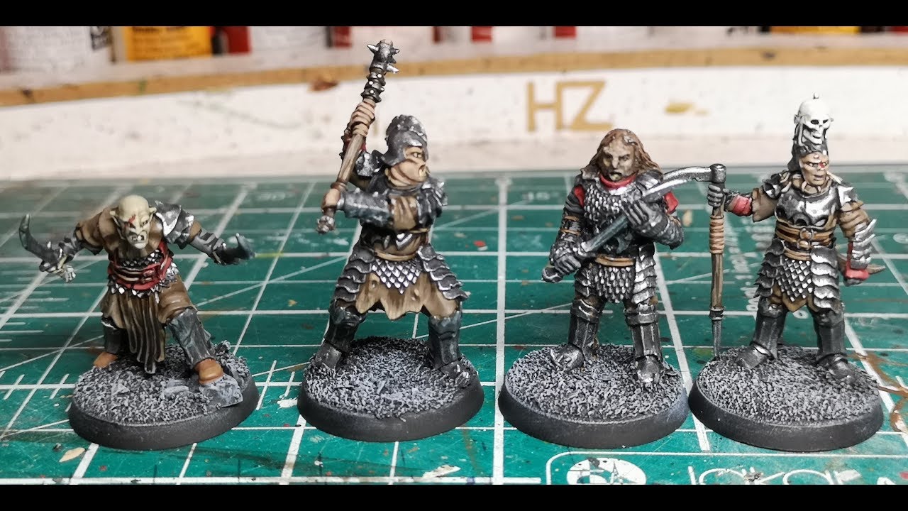 Middle Earth Strategy Battle Game -  - Guritz, Gothmog's Enforcer, Zagdush and Goroth
