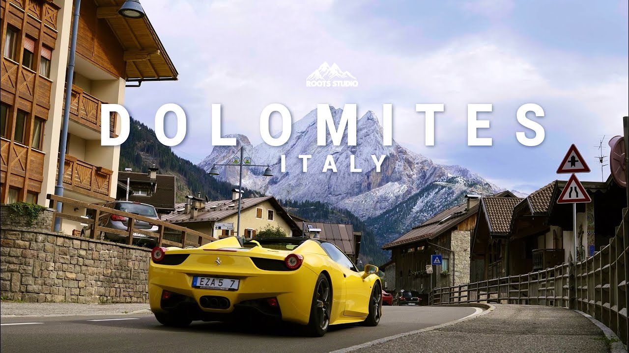 DOLOMITES - ITALY 4K 🇮🇹- Stunning Footage Dolomites - Relaxing music