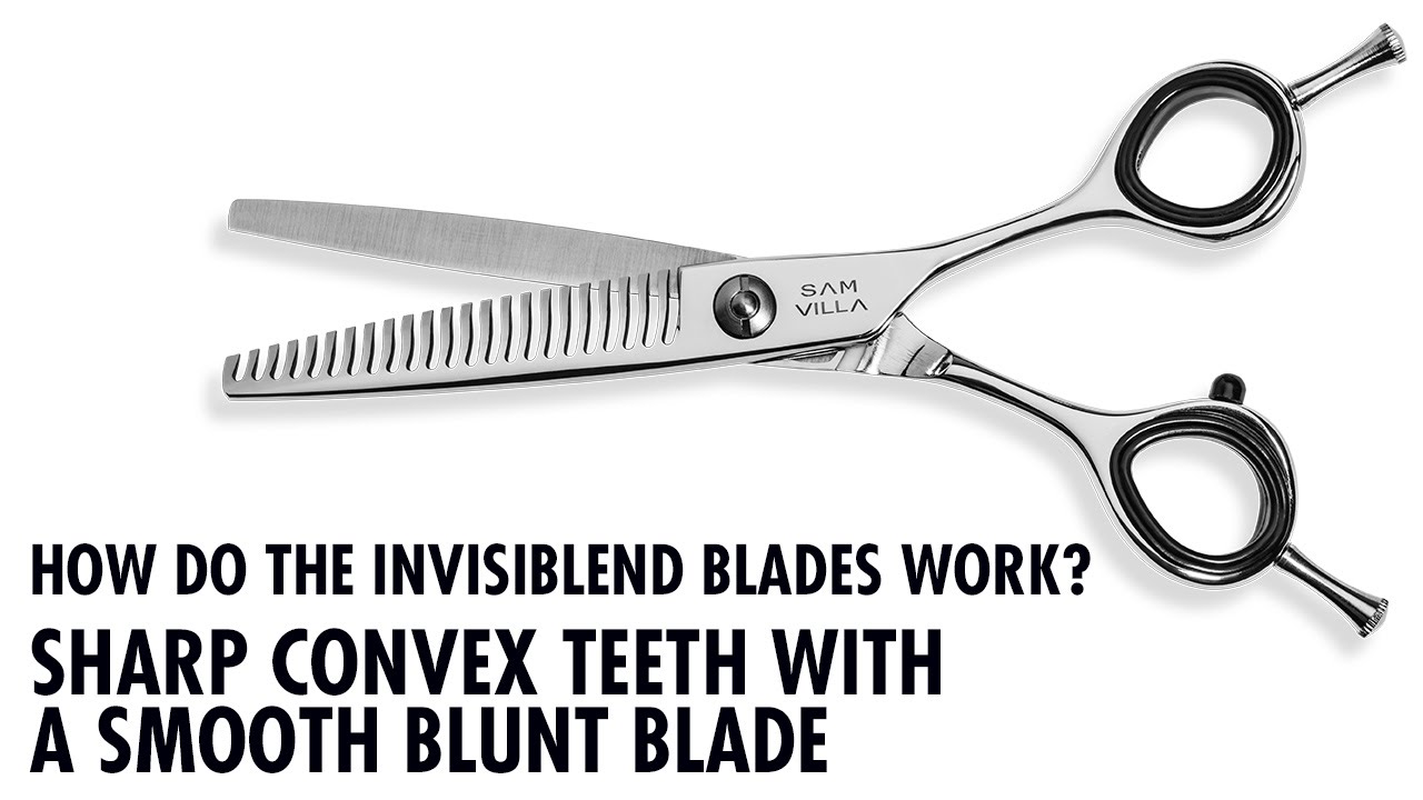 Sam Villa InvisiBlend Shear: How The Blades Work