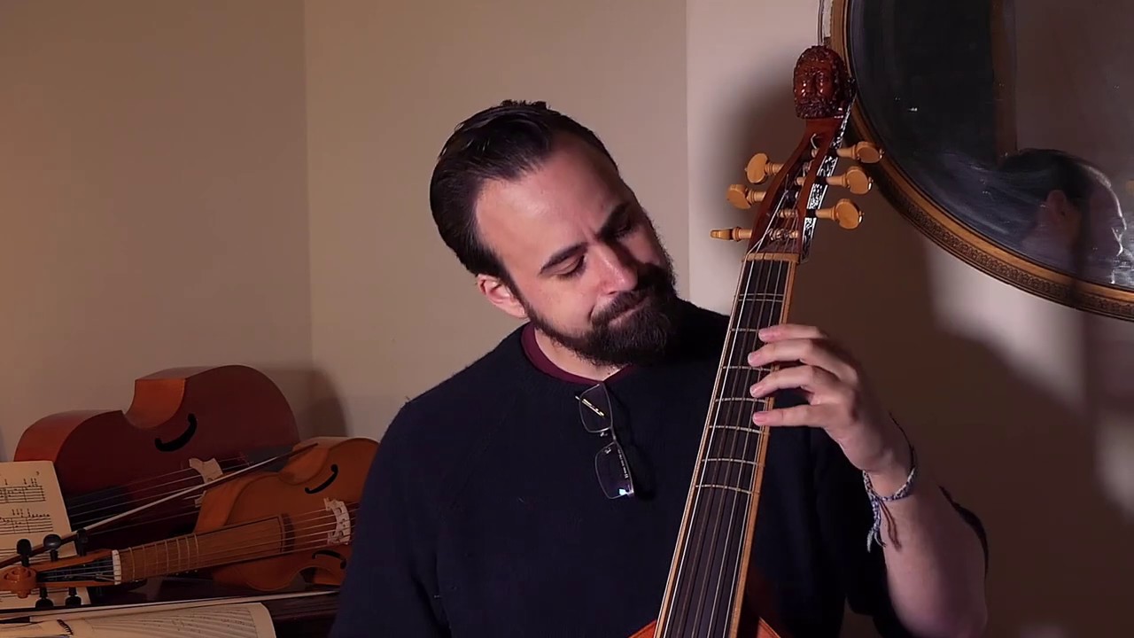 Viola da Gamba Tutorial No. 7: Left hand & arm position.