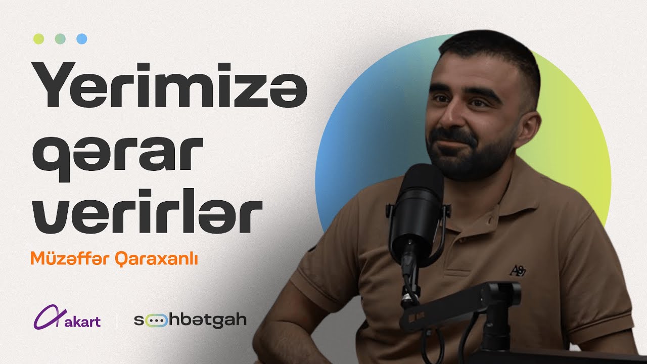 Alqoritmlər bizi necə idarə edir? | Bizim yerimizə kim qərar verir? | M&uuml;zəffər Qaraxanlı