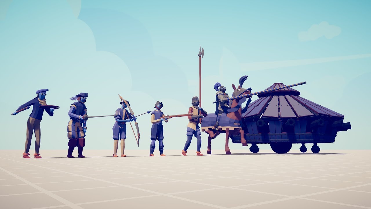 RENAISSANCE FACTION vs 10x EVERY UNIT - Totally Accurate Battle Simulator TABS
