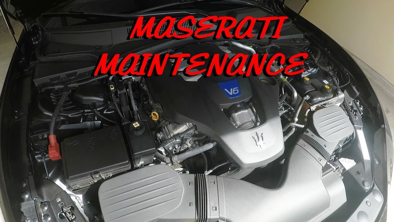 2017 Maserati Ghibli Air, Cabin, Oil Change & Service Light Reset