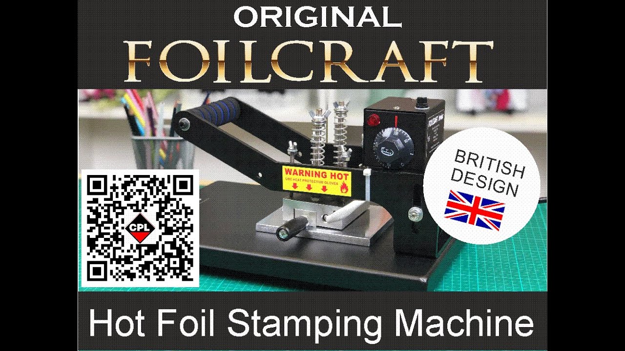 Hot Foil Stamping Machine. Foilcraft Junior